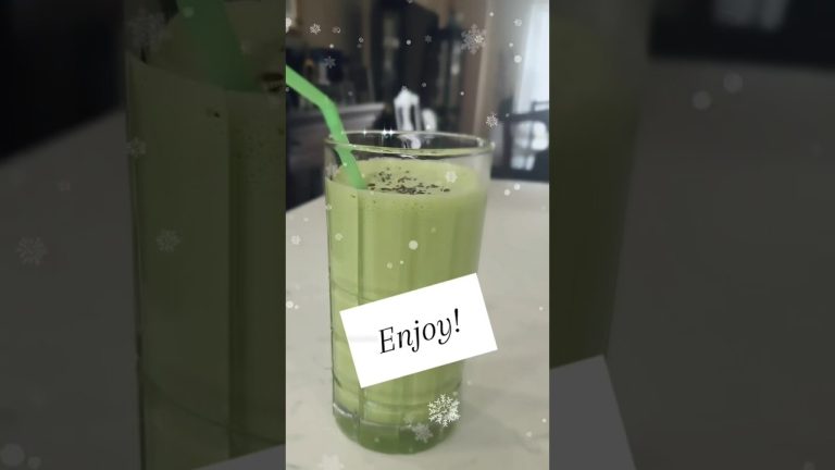 The BEST Spinach Protein Smoothie! @simple_and_delicious0528 #Spinach #Smoothie #Protein