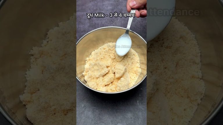 बिना गैस जलाएं नए तरीके की स्वादिष्ट बर्फी Bina Gas ki Recipe #sweet #dessert #shorts #trending