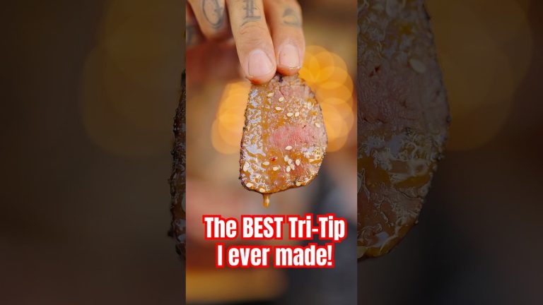 The BEST Tri-Tip I ever made. Miso Marinated Tri-Tip #misotritip #tritip #smokedtritip #tftibbq #bbq
