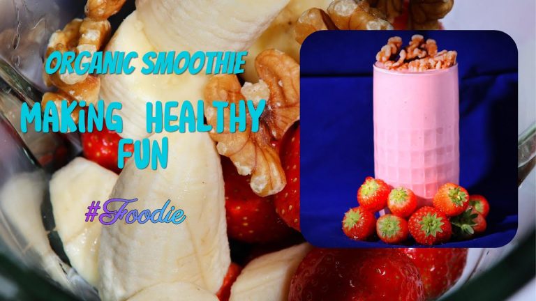 How to Make the Perfect Strawberry Smoothie | Fresh, Healthy, and Delicious!