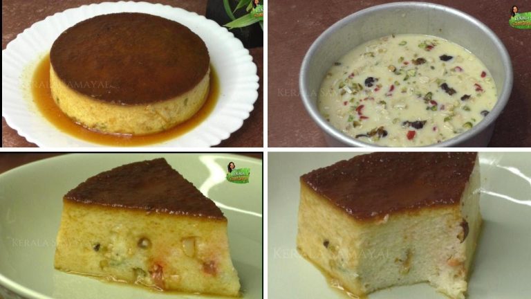 Vanilla Bread Pudding || Dessert || Kerala Samayal Sweet Recipe in Tamil