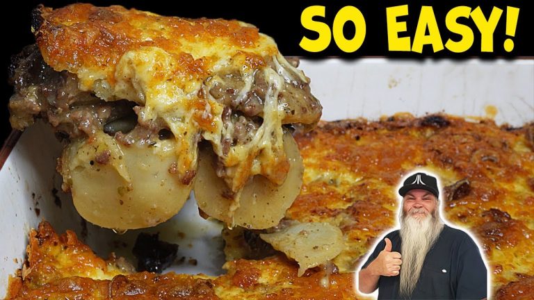 My Layered Ground Beef and Potato Casserole Recipe You Need to Try!