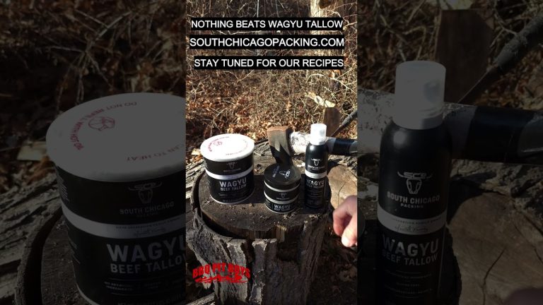 BBQ is better with Wagyu Beef Tallow