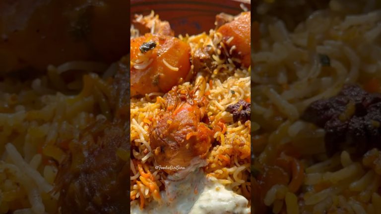 My most viral Chicken Biryani on Instagram 🧑‍🍳😋#trendingshorts #biryani #recipes