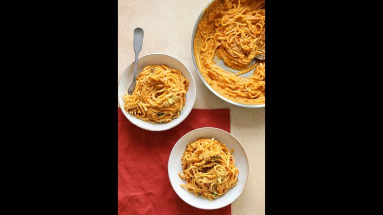 Pumpkin pasta like you've never tasted before… #shorts