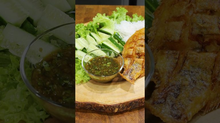 Miang Pla Tod #shorts #miangplatod #resepilimaunipis