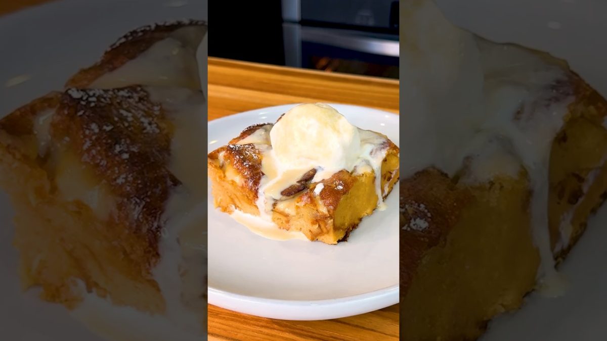 The Best Bread Pudding #shorts