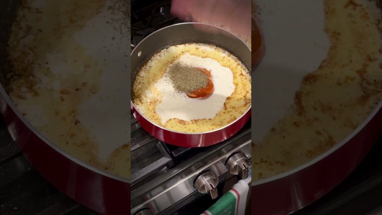 Creamy Buffalo Chicken Alfredo #shorts #easy #cooking #food #recipe #tasty #buffalo #chicken #pasta