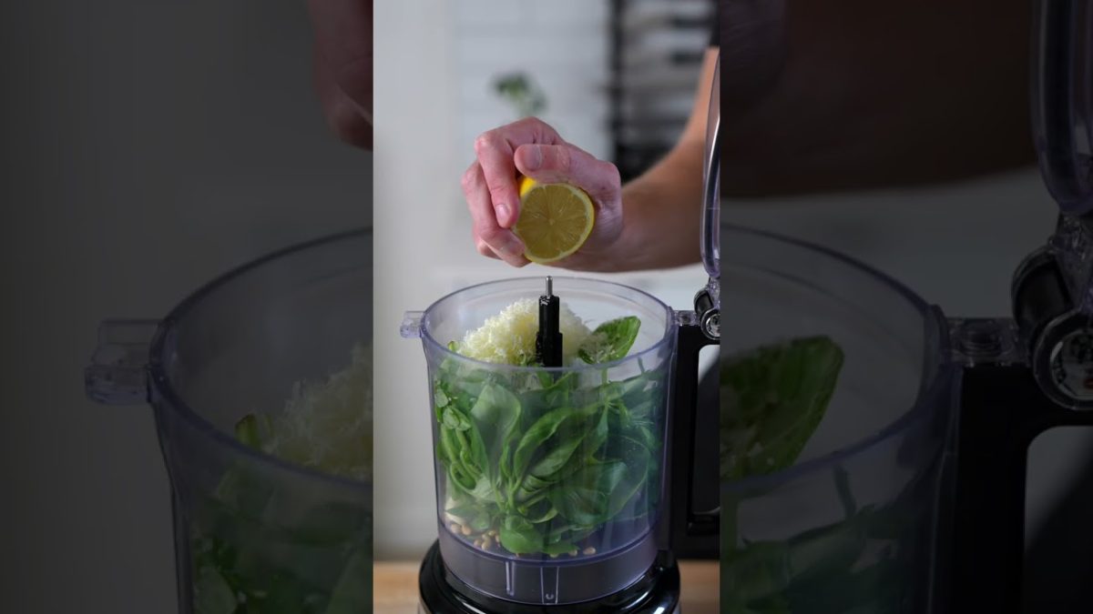 Making Basil Pesto Pasta Is So Easy… And Tastes Amazing