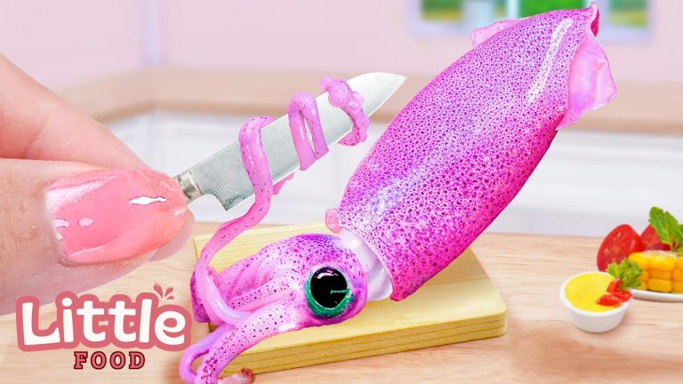 Seafood Recipes 🦐 トマトソースのイカ炒め | 美味しい海鮮料理 🥢 リトルフードクッキング