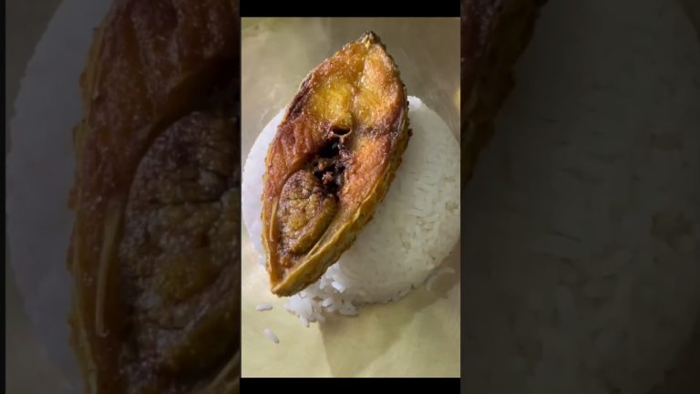 গরম ভাতে টাটকা ইলিশ ভাজা #shortvideo #youtube #hilsa #seafood #recipe