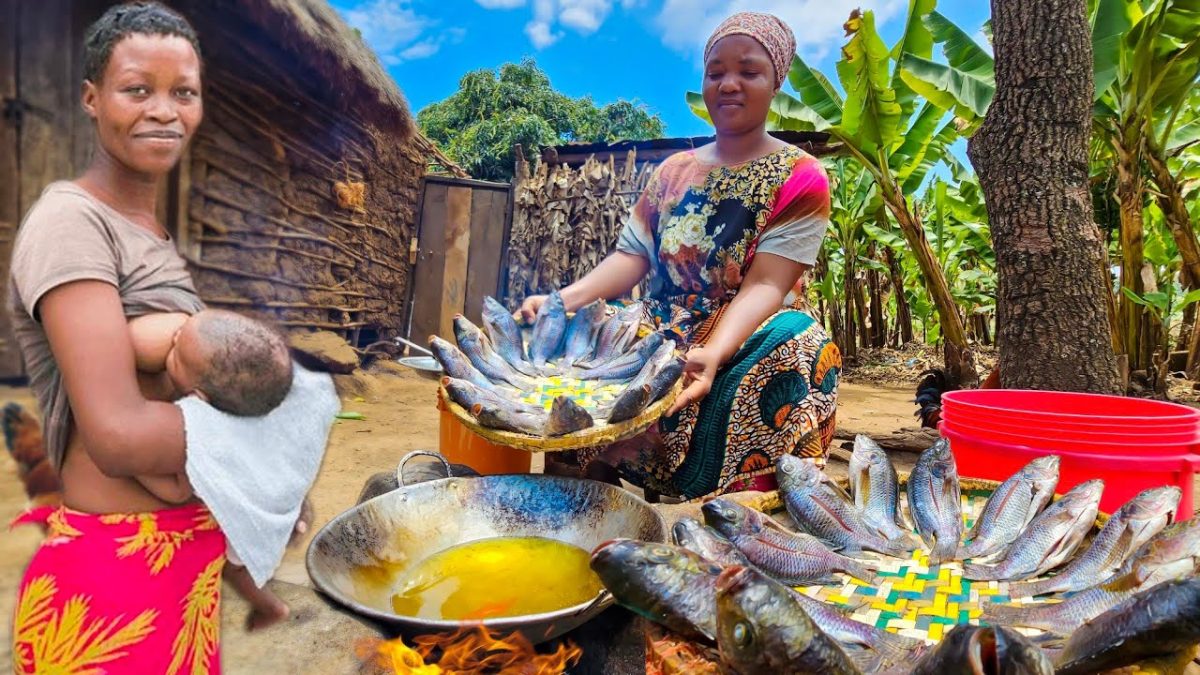 FISH BIRYANI RECIPE Taste of Kingfish Biryani My Village Lifestyle Traditional Cooking Style