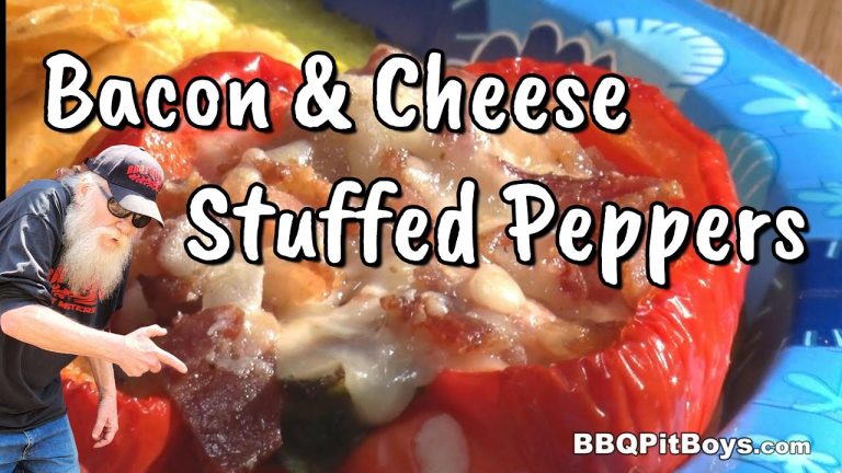 Bacon and Cheese Stuffed Peppers