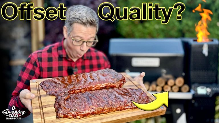 I Smoked These Ribs With a Wood ONLY Fire On The Masterbuilt Gravity XT First Cook