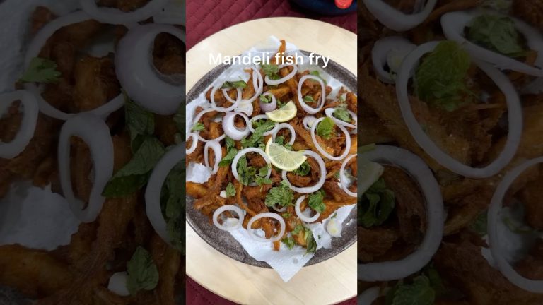 Mandeli fish fry #cooking #food #recipe