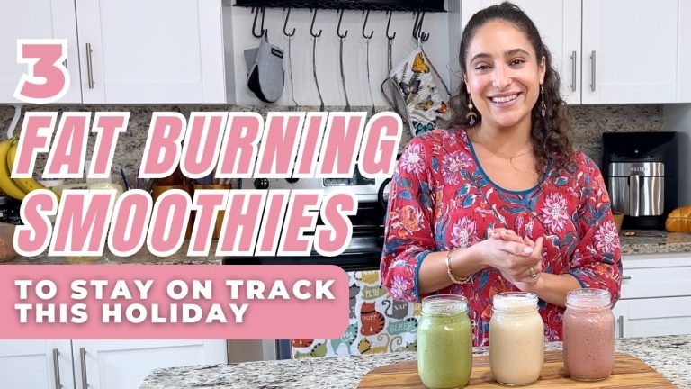 3 Fat Burning Smoothies To Stay On Track This Holiday Season