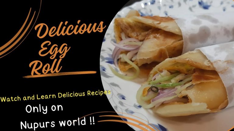 Make Perfectly Crispy Egg Rolls at Home! |easy egg roll recipe|घर पर बनाएं परफेक्ट  एग रोल्स |