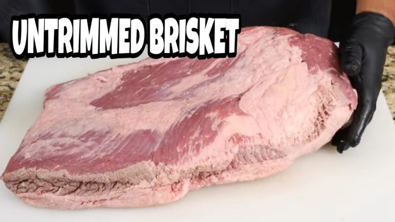 I Didn't Trim This Brisket Before Smoking It And This Happened – Smoked Brisket Recipe