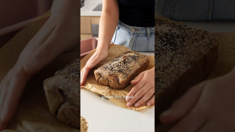 1-Ingredient Buckwheat Bread (Healthy and GF) #plantbasedrecipes