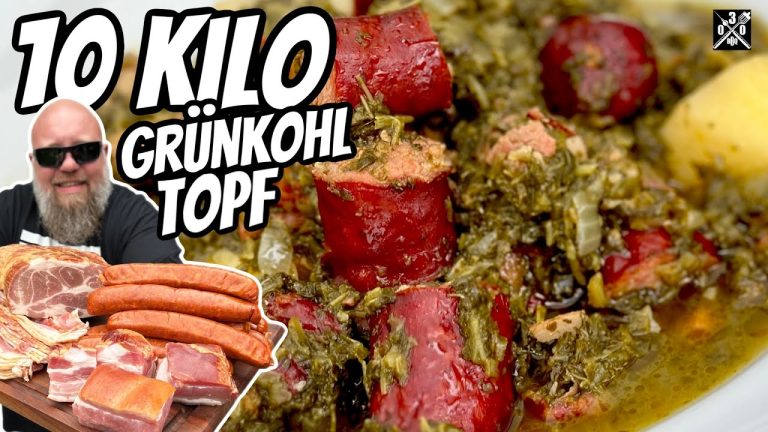 Grünkohl Knacker Kassler Bacon Topf 10 kg Liebe – 030 BBQ