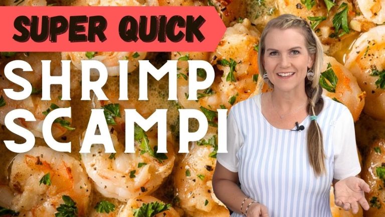 Super Quick Shrimp Scampi | Easy Dinner Recipe