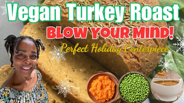 Vegan Turkey Roast That Will Blow Your Mind! 🌟 Perfect Holiday Centerpiece!