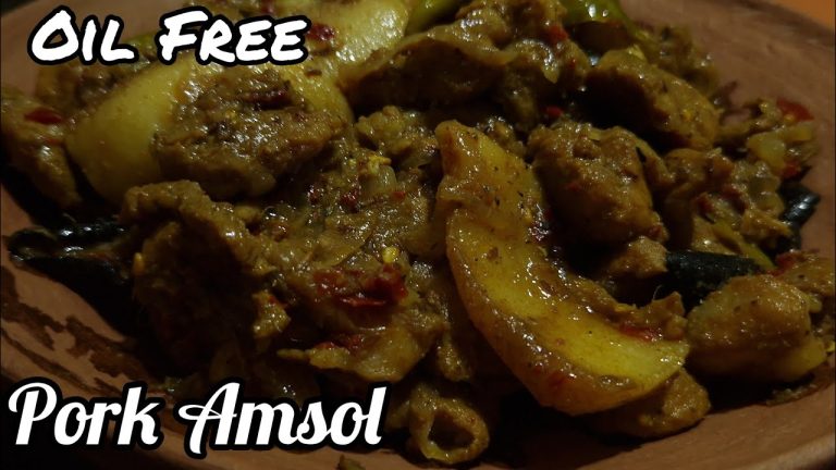 OIL FREE Traditional Goan Pork Amsol recipe😋😋 | by Chef Pinto