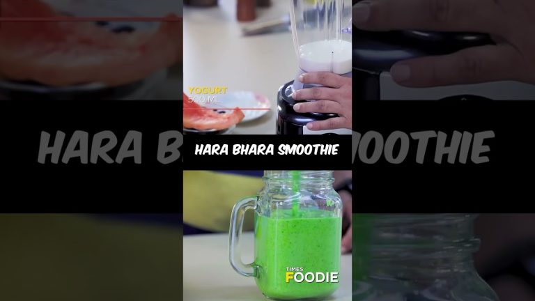 How To Make Green Smoothie #shorts