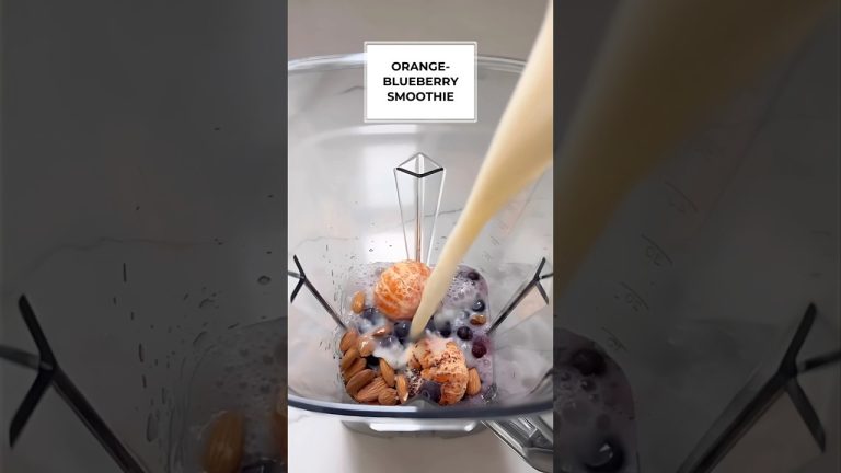 Orange-Blueberry Smoothie #short