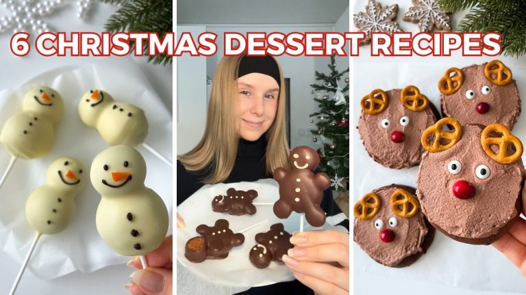 SUPER EASY Christmas Desserts | DIY Edible Gift Ideas