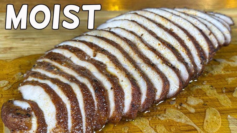 Smoked turkey breast by Schueys BBQ