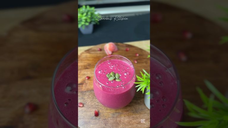 Pink Glow Smoothie! 🌸✨ #smoothie #skincare #shortsfeed #skinwhitening #shortsvideo #ytshorts #short