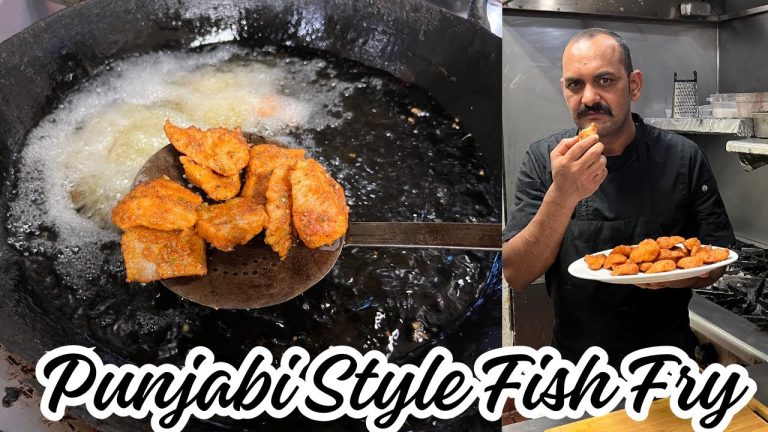 Punjabi Style Fish Fry Recipe | पंजाबी स्टाइल फिश फ्राई | Crispy Fried Fish | Fry Fish Recipe | Fish