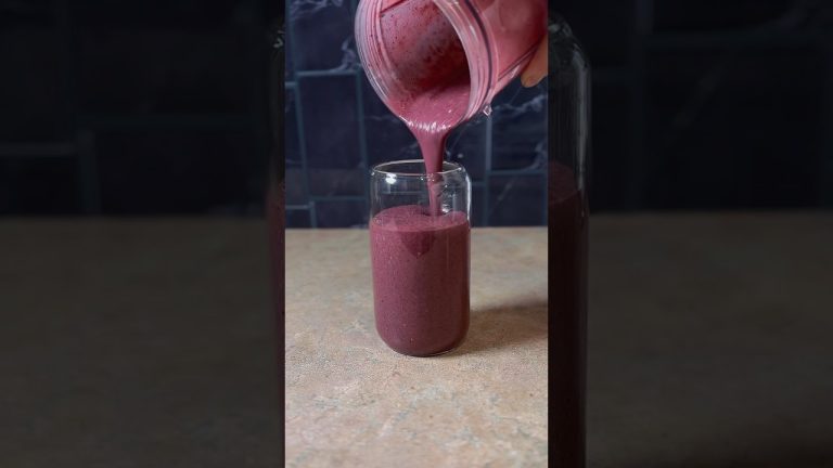 😋 Easy Acai Smoothie #recipe