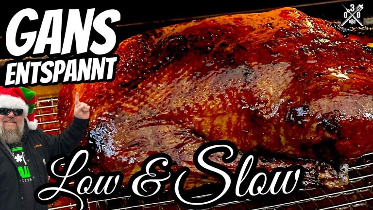 Weihnachtsgans  Low and Slow – 030 BBQ