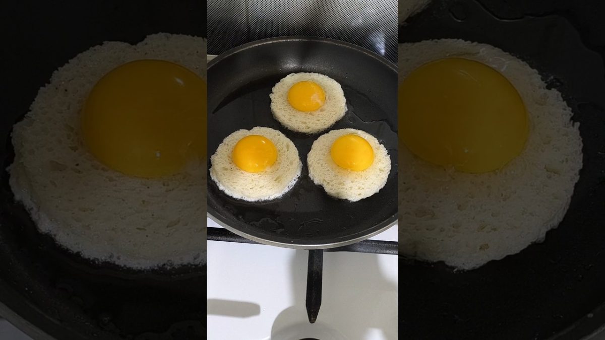 Just add Egg with Bread ! It’s so delicious | Easy breakfast #shorts #recipe