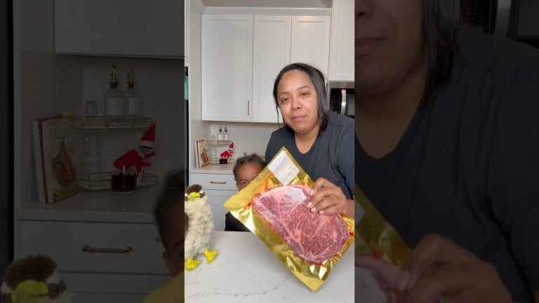 Making my 7 Year old a $150 steak!