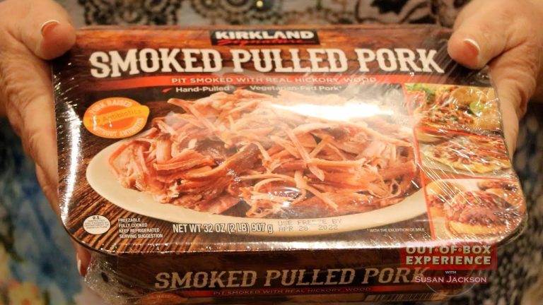 Smoked Pulled Pork from Costco.