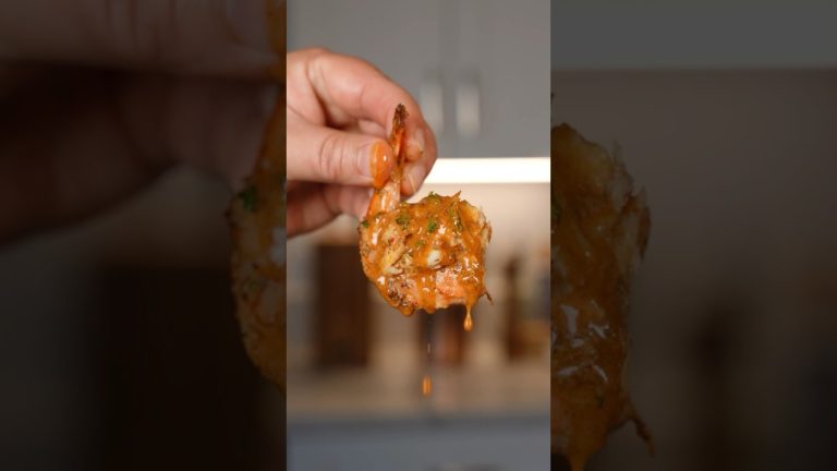 Crab Cake Stuffed Shrimp w/ Cowboy Butter #holiday #recipe #ideas