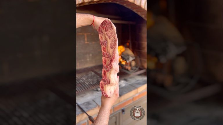 ASADO 🇦🇷 QUÉ LES PARECE ESTE PUNTO⁉️ #costillar #carne #argentina