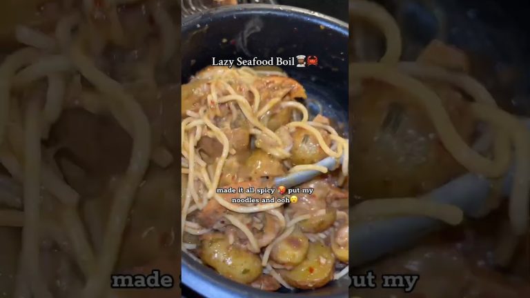 EASY Seafood boil 🦐