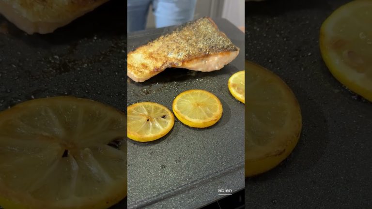 abien MAGIC GRILL – Salmon #abien #abienmagicgrill #asmrfood #grill