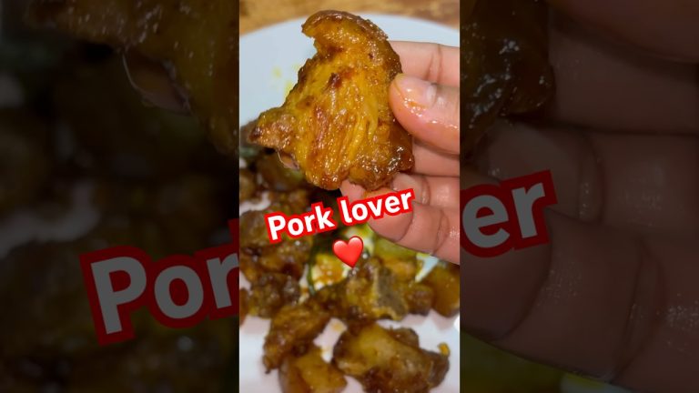 Pork Recipe #pork #porkrecipe #porklove #bipukitchen #food #assameseporkrecipe #assameserecipe