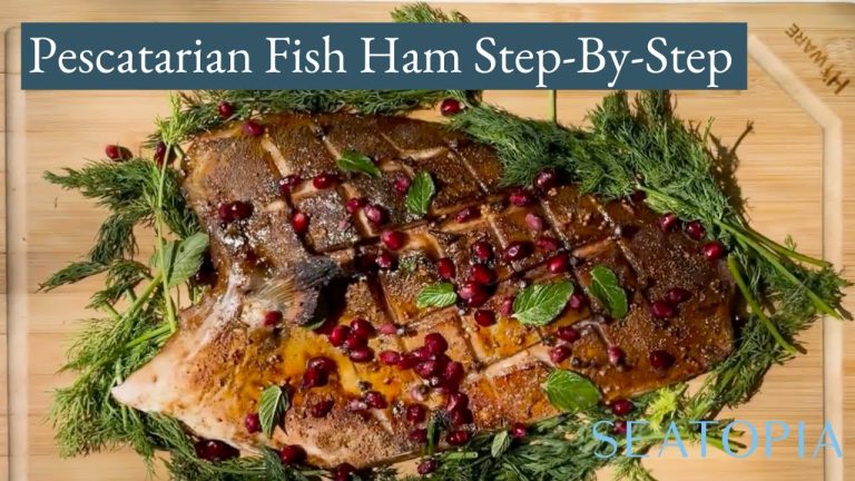 Pescatarian Fish Ham, An Omega Rich Holiday Treat