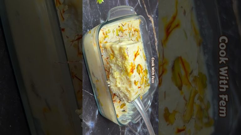 Super Easy Full Video Of Arabian Dessert Recipe #arabiandessert #dessert #arabianpudding #eiddessert