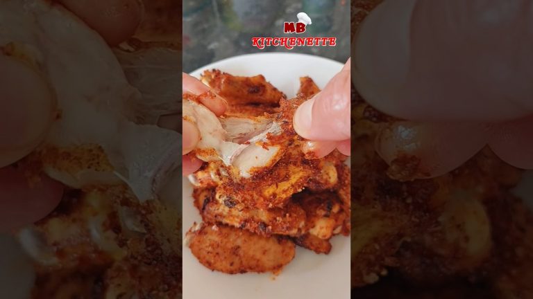 Spicy Garlic Oven-Grilled Chicken Wings | Quick & Easy Recipe. Perfect Snack. Fast & Simple