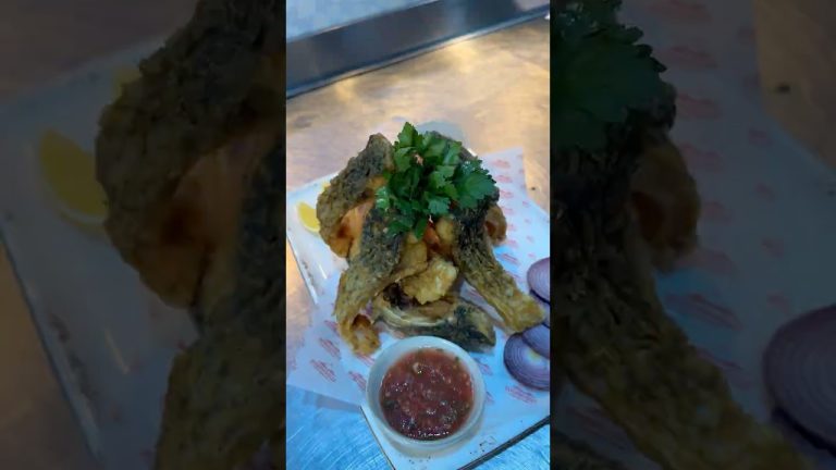 🐠😋Carp Fish Dish – The Special Recipe of Bosphorus Family Restaurant #fish #turkishfood #like