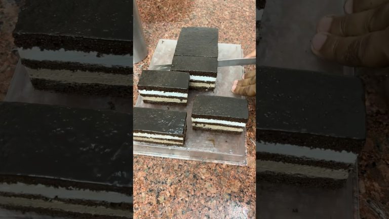 Chocolate marble, Pastry cutting recipe #chocolate #pastarecipe #shortsfeed #shorts #trending