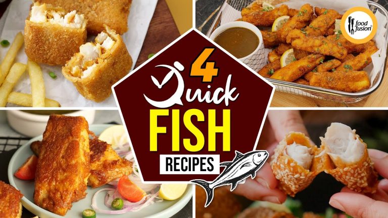 4 Quick Fish Recipes by Food Fusion