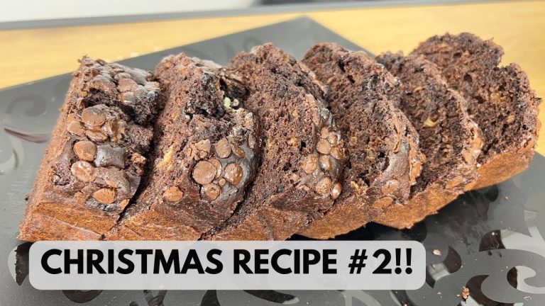 Chocolate Banana bread Recipe| Christmas recipe 2| Perfect Christmas Treat!
